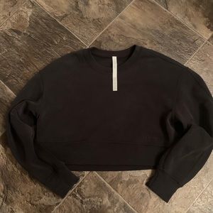 Lululemon Soft ambition crop crew